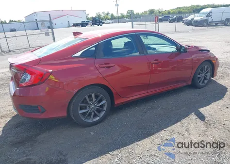 2020 Honda Civic Ex from USA, damaged, VIN 19XFC1F39LE014032